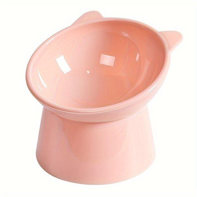 Ergonomic Elevated Cat Bowl