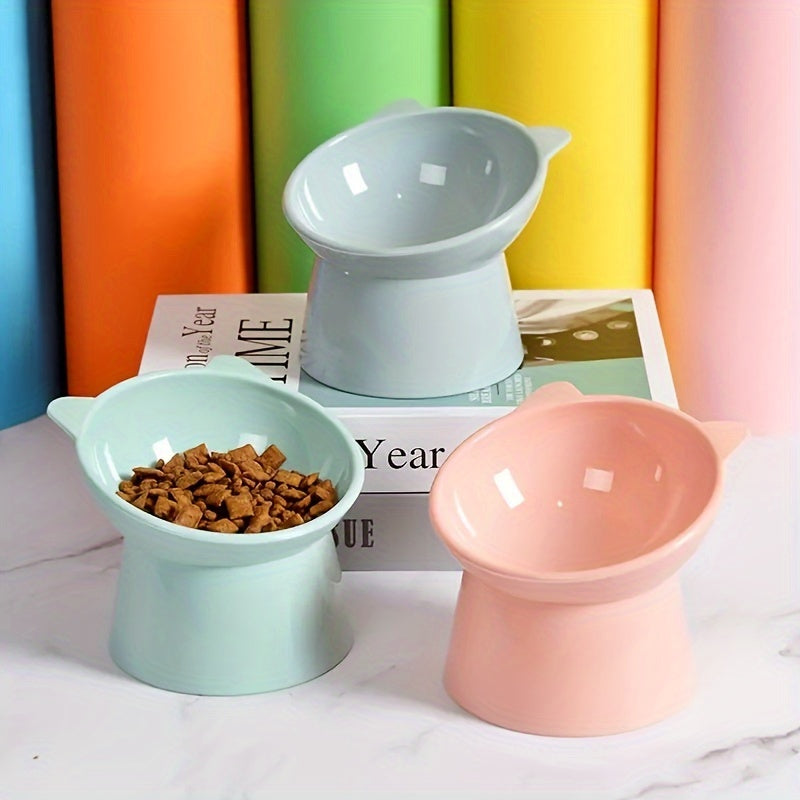 Ergonomic Elevated Cat Bowl