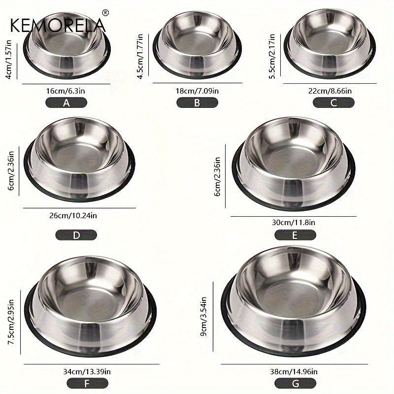 Stainless Steel Pet Bowls
