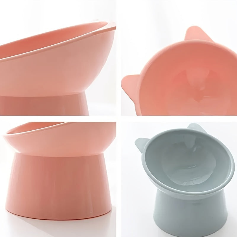 Ergonomic Elevated Cat Bowl