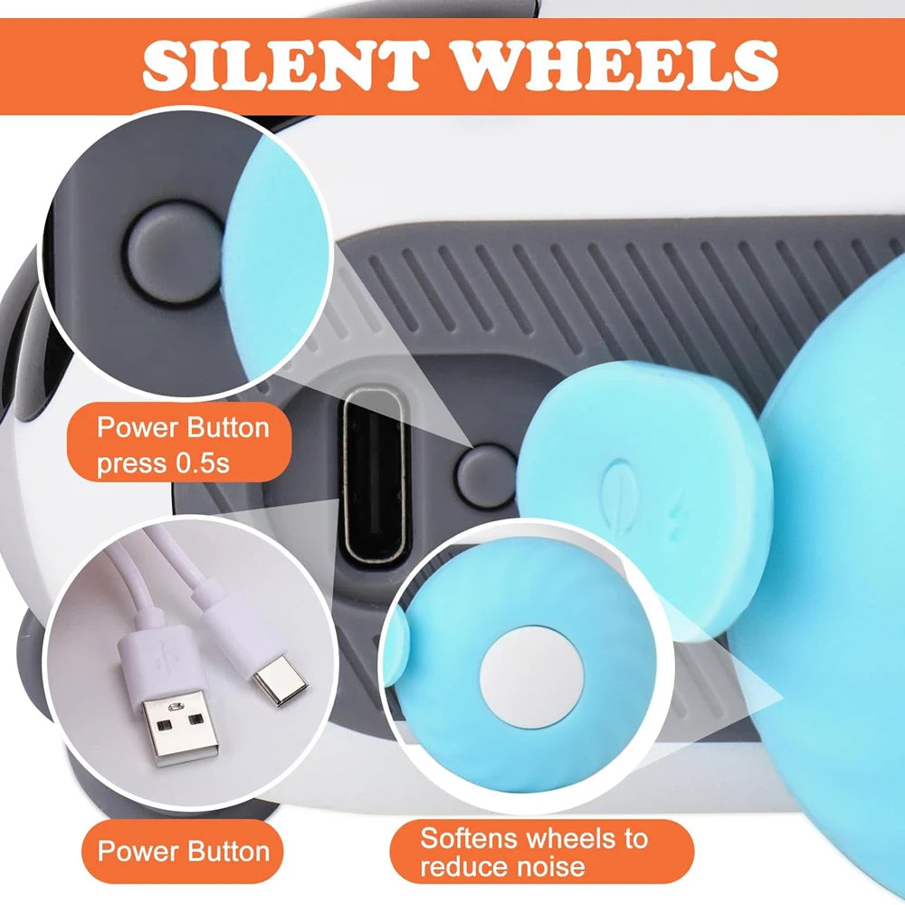 Smart Cat Toy 2 Modes Automatic Moving