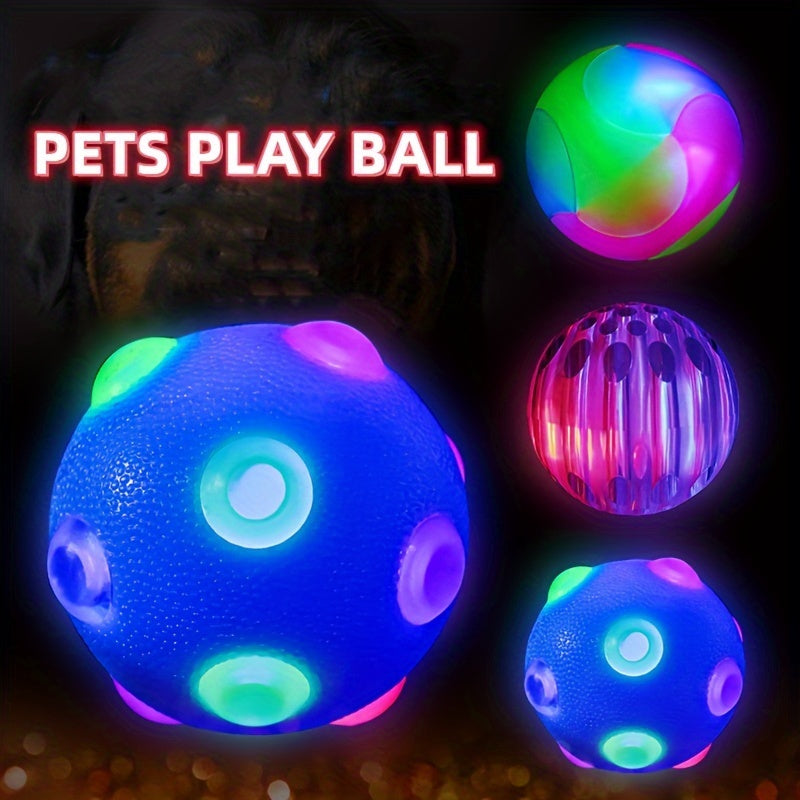 Flashing Dog Training Toy Ball