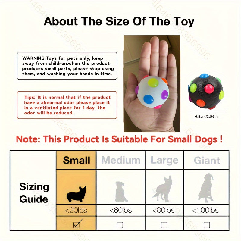 Flashing Dog Training Toy Ball
