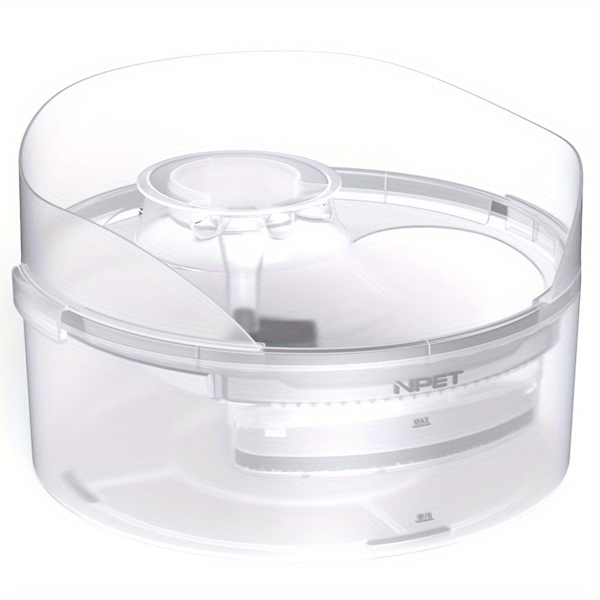Pet Water Fountain with Splatter Guard