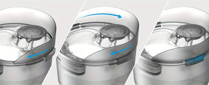Pet Water Fountain with Splatter Guard