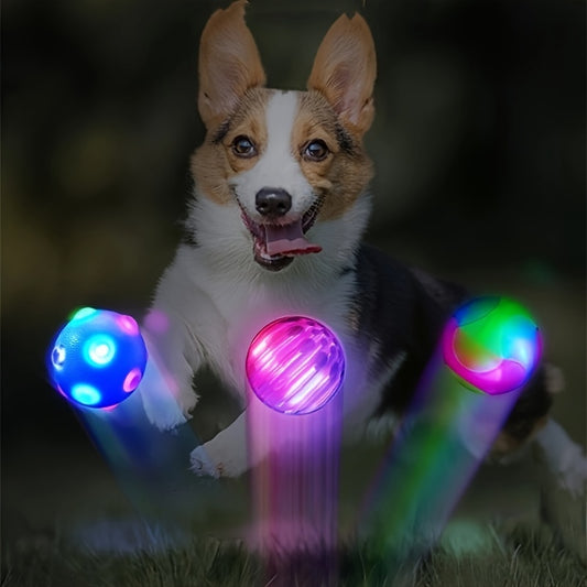 Flashing Dog Training Toy Ball