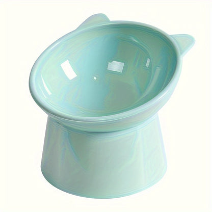 Ergonomic Elevated Cat Bowl