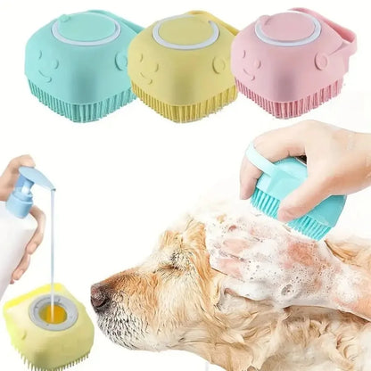 Soft  Dog Bath Brush