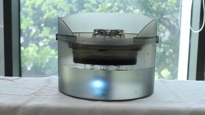 Pet Water Fountain with Splatter Guard